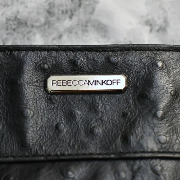 Rebecca Minkoff convertible black leather crossbody bag, EUC - Picture 3 of 8